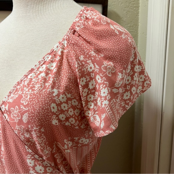 Wrangler Retro Women’s Hi-Lo Dress Melon Size S - Picture 4 of 12